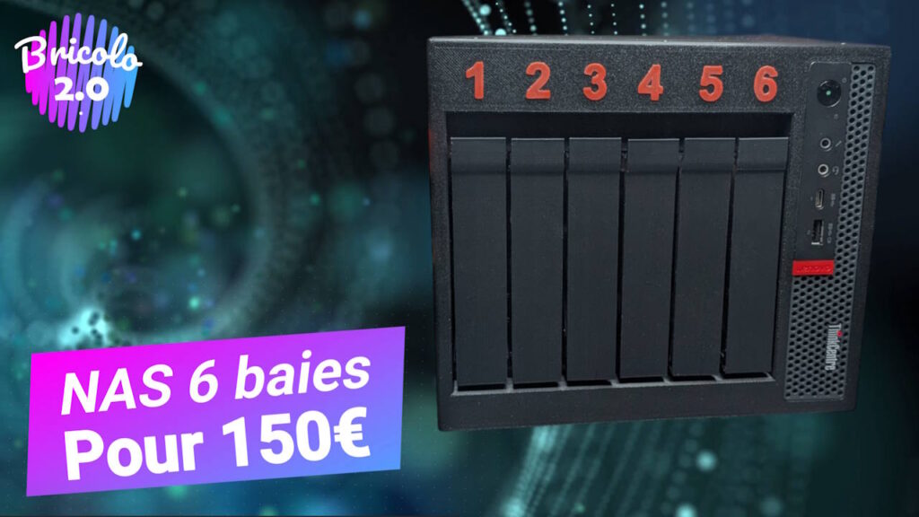 nas 6 baies pour 150€ mini