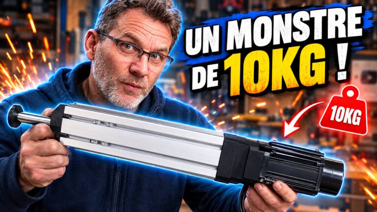 un monstre de 10 kg en atelier